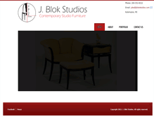 Tablet Screenshot of jblokstudios.com